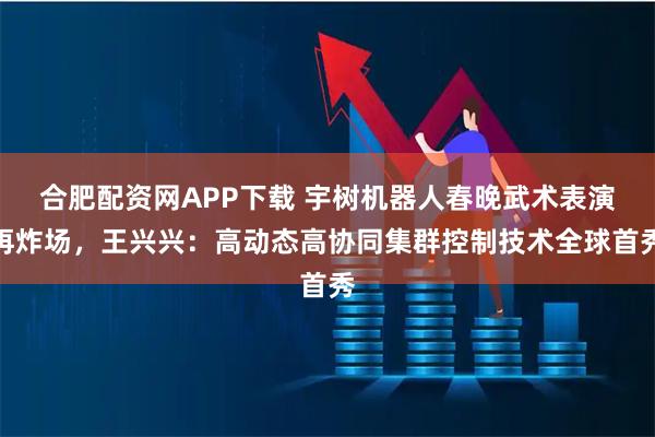 合肥配资网APP下载 宇树机器人春晚武术表演再炸场，王兴兴：高动态高协同集群控制技术全球首秀